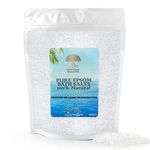 Eco Lux UK 5KG Epsom Salts Premium 100% Pure Natural (Food Grade) Magnesium Sulphate Bath Soak Relieving Sore Muscles, Rejuvenating, Relaxing, Supports Sleep, Calming Therapy (5KG)