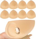 Adamotto Waterproof Bathing Suit Inserts 4 Pairs Push Up Bra Pads Inserts Removable for Swimsuits Sport Bikini - D/E Cups