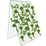 HONYTA Foldable Cucumber Trellis, 48" L x 34" W A-Frame Trellis