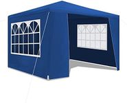 Waterproof Outdoor Gazebo Garden Tent 3x3m Portable Camping Sport Event Tent Blue