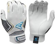 Easton | GHOST Fastpitch Softball Batting Gloves | Adult X-Large | White/Gold