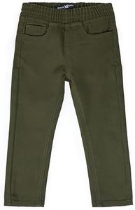 X RAY Toddlers Stretchy Colored Denim Jeans (2T - 4T), Casual Pants Boy Clothes for Boys with Elastic Waistband,Olive, 3T
