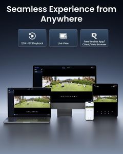 Reolink Duo 3 PoE 16MP Dual-Lens Security Camera – 180° Panoramic, Color Night Vision, 2-Way Audio