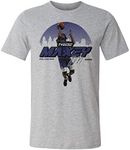 500 LEVEL Tyrese Maxey Shirt (Cotton, Small, Heather Gray) - Tyrese Maxey Philadelphia Skyline