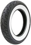 Dunlop Harley Davidson D402 Whitewall Rear Tire (Wide Whitewall / MT90-16B)