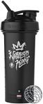 BlenderBottle Marvel Classic V2 Shaker Bottle Perfect for Protein Shakes and Pre Workout, 28-Ounce, Warrior King