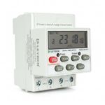 LEYDEN® KG316TJ, 30A, 220/230VAC, 50Hz Digital Timer Switch, 24 Program Per Day, Manual Start ON-Off Delay & Cyclic Timer Switch for Light, Fogger, Bell, Waterpump | Min 1-Sec Interval