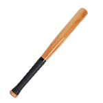 Cyberone Natural Wood Baseball Bat Outdoor Slugger Wooden Bat Self Protection Rounder Bat 21" 25" 29" 33"