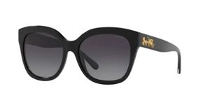 Coach HC 8264 Black/Grey Shaded 56/17/140 women Sunglasses