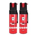 Self Defence Spray ARMND Criminal Identifier Spray TWIN PACK for Personal Protection - UK Legal Pepper Spray Alternative for Men & Women with UV Marking & Belt Clip 15ml