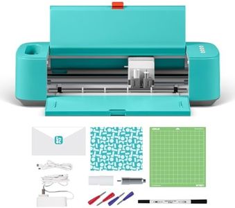 LOKLiK Crafter Machine de Découpe de Vinyle pour Loisirs Créatifs Découpe de Papier, Carton, Vinyle, Tissus et Thermocollants Idéal pour Scrapbooking, Personnalisation de T-shirts, et Projets DIY