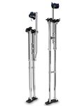 WZWTYSM Drywall Stilts, 48''-64'' Drywall Stilts for Adults Adjustable Heights Aluminum Stilt for Painter Pruning Branches or Cleaning