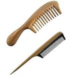 Sandalwood Wood Comb No Static Hand