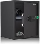 AEGIS Biometric Fingerprint Safe Box, 1.7 Cubic Home Safe, Large Digital Security Safe with Removable Shelf for Home, Office, Cash, Money, Documents