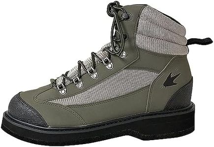 Frogg Toggs Hellbender Wading Shoe, Mens, Rain Suit, 251249, Green/Silver/Black, 10