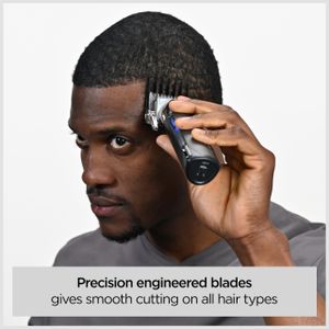 BaByliss Super-X Cordless Hair Clipper – Rechargeable, Precision Blades