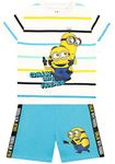 MINIONS Boys T-Shirt and Shorts Set Blue 7