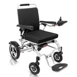 KosmoCare PowerFlex Heavy Duty Electric Wheelchair| Foldable Motorized Wheelchair with Adjustable Reclining Backrest| Compact Long-Lasting Battery| Portable Power Mobility Aid for Adults & Seniors