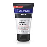 Neutrogena Men Razor Defense Face Scrub, 4.2 Ounce