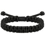 JENDEAR SHINE Men's Nautical Rope Bracelet, Hand Braided Paracord Thread Bracelet, Waterproof Adjustable Outdoor Surf Bracelet.