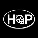 Hop Beer Fridge Decal Euro Circle | Cooler Fridge Cars Trucks Vans Walls Toolbox Laptop | 5 X 3 In Decal | CCI252