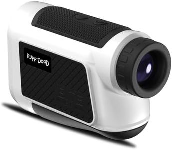 RUFF DOOD Laser Golf Rangefinder with Slope, Flag Lock Vibration, Rechargeable Range Finders with Magnet Stripe