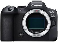 Canon EOS R6 Mark II Full Frame Mirrorless Camera Body Only | 24.2-megapixels, up to 40fps continuous shooting, 4K 60p, up to 8-stops IS and Dual Pixel CMOS Auto Focus II