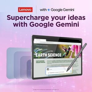 Lenovo IdeaTab Plus 12.1" Tablet, 256GB – Luna Grey