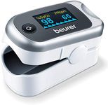 Beurer PO40 Pulse Oximeter | Measures heart rate, arterial oxygen saturation and perfusion index for those with medical conditions | Suitable for high-altitude sports | Medical device