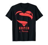 Super Nana Superhero Nana T Shirt Gift Mother Father Day T-Shirt