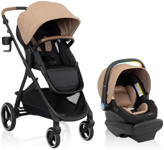 Shyft Intuiti Travel System Featuring LiteMax NXT Infant Car Seat with SensorySoothe (Caramel Tan)