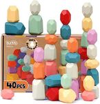 BunMo Stacking Rocks 40pcs | Safe f