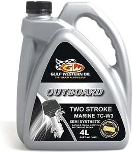 Gulf Western Outboard TC-W3 Two Stroke Marine Engine Oil 4 litre