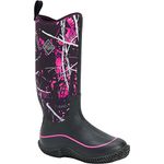 Muck Boots Hale Multi-Season Women's Rubber Boot, Black/Muddy Girl Camo, 8 M US