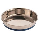 Durapet: - Stainless Steel Cat Dish with Silicone Bonding at Bottom | Dishwasher-Safe Design can be Easily Cleaned in The Machine or with Warm and Soapy Water - 190 ml (Pack of 3)