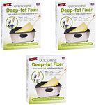 Deep-Fat Fixer 3 Packs of 2 - Solidifies 18 litres of used cooking oil - BIN IT DON'T BLOCK IT