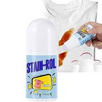 PUNZONE Instant Stain Remover for Clothes | Multi-Purpose Roll Bead Fabric Clothes Stain Remover Pan |Stain Remover for Cotton, Linen, Polyester, Blended Fabric, Denim and Down Jacket