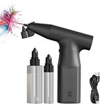 Electric Spray Paint Gun for Cars,2024 New Spray Gun for Painting Cars,Portable Paint Sprayer,Rechargeable Handheld Paint Sprayer,Small Paint Sprayer for Car,Furniture,Fence Etc (PET Bottle)