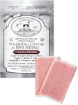 CAPE COD Polish Metal Polishing Cloths Foil Pouch 0.53Oz,White