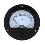 uxcell DC 50V Analog Panel Measuring Gauge Class 2.5 Voltage Meter Voltmeter