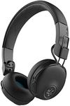 JLab Studio ANC On-Ear Wireless Headphones, Black, 34+ Hour Bluetooth 5 Playtime, 28+ Hour with Active Noise Cancellation, EQ3 Custom Sound, Ultra-Plush Faux Leather & Cloud Foam Cushions