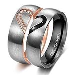 Personalized Couples Promise Ring S