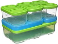 Rubbermaid 1806233 Lunch Blox Container Entrée Kit,Green