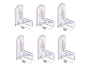 Brain Freezer Baby Proofing Corner Guards I Pre-Taped Corner Protectors I Child Safety Edge Guards I 6 Pieces Transparent