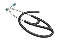 Compatible Replacement Tube by CardioTubes fits Littmann(r) MasterCardiologyI(r) and Littmann(r) Cardiology III(r) Stethoscopes - 7mm Binaurals BLACK TUBING