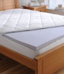 Isotonic TheraGel Hole Punched Mattress Topper with Cover Full