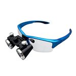 Surgical Loupes, 2.5X / 3.5X Surgical Medical Binocular Loupes, Head-Mounted LED Light Dental Loupes, Used in Orthopedics, Microsurgery, Surgery, Oral Surgery, Binocular Loupes