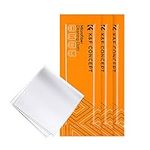 K&F Concept Microfiber Cleaning Cloths for Electronics, Individually Wrapped Glasses Cleaning Cloth for Eyeglasses, Lenses, Cameras, iPad, Screens & More (3 Pack)