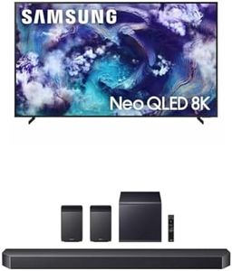 Samsung 85-Inch Class Neo QLED QN900F 8K Mini LED Smart TV (2025 Model) Q990F 11.1.4ch Q Series Subwoofer + Rear Speaker, Wireless Dolby Atmos, Q-Symphony, Game Mode Pro (HW-Q990F, 2025)