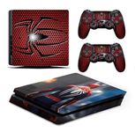 Khushi Decor Décor S-Pider Man Super Theme 3M Skin Sticker Cover For Ps4 Slim Console And Controllers|72